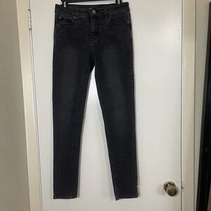 G-STAR ELWOOD black washed skinny denim jeans women size US 28